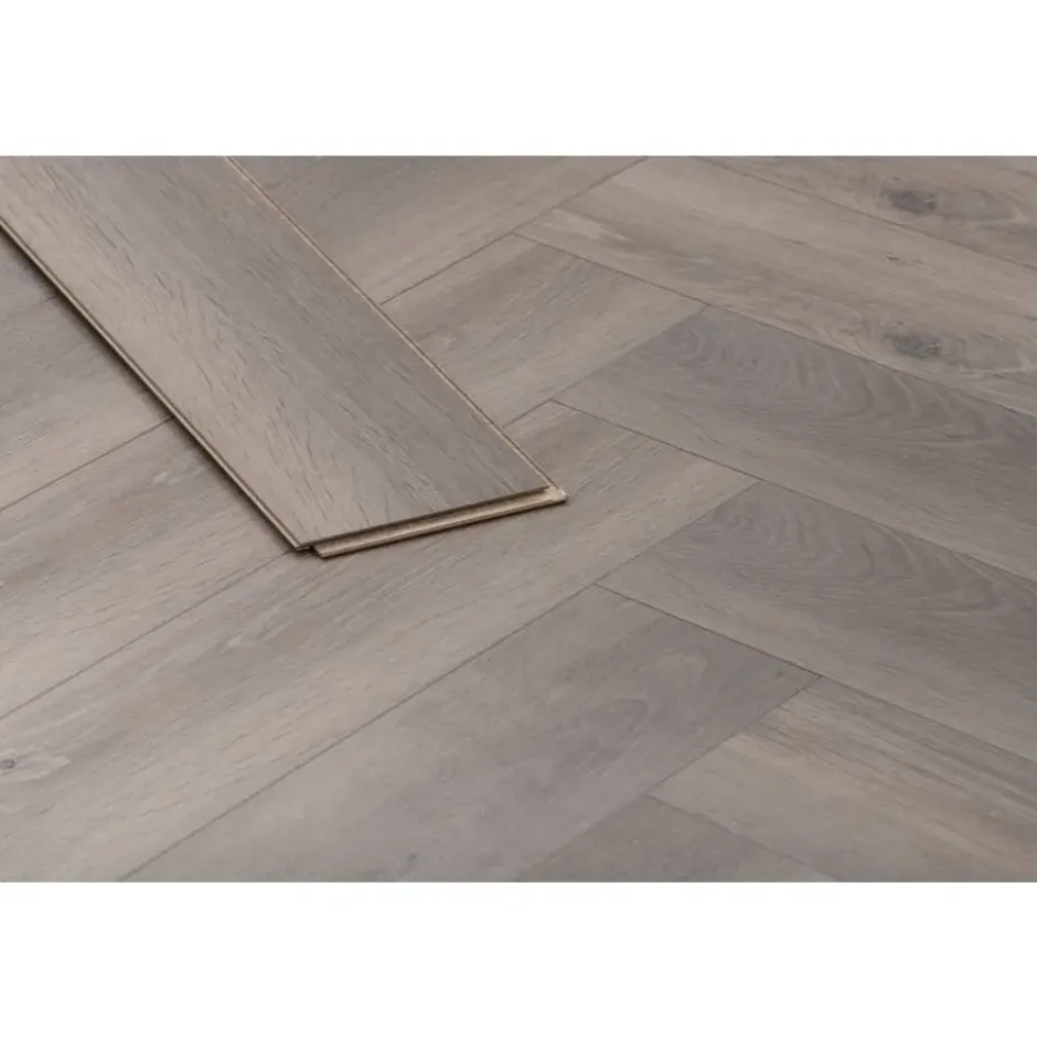 Laminaat Herringbone - visgraat donker eiken