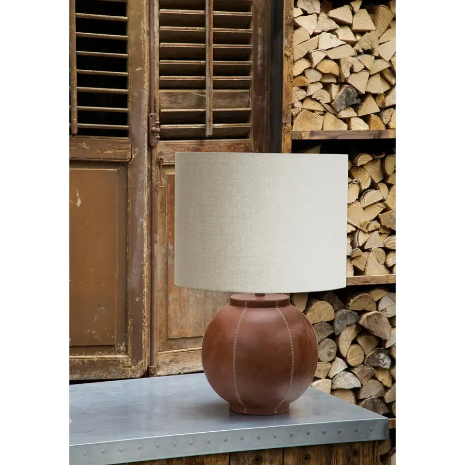 Lampenkap cilinder LIVIGNO - 40-40-30cm - eiwit