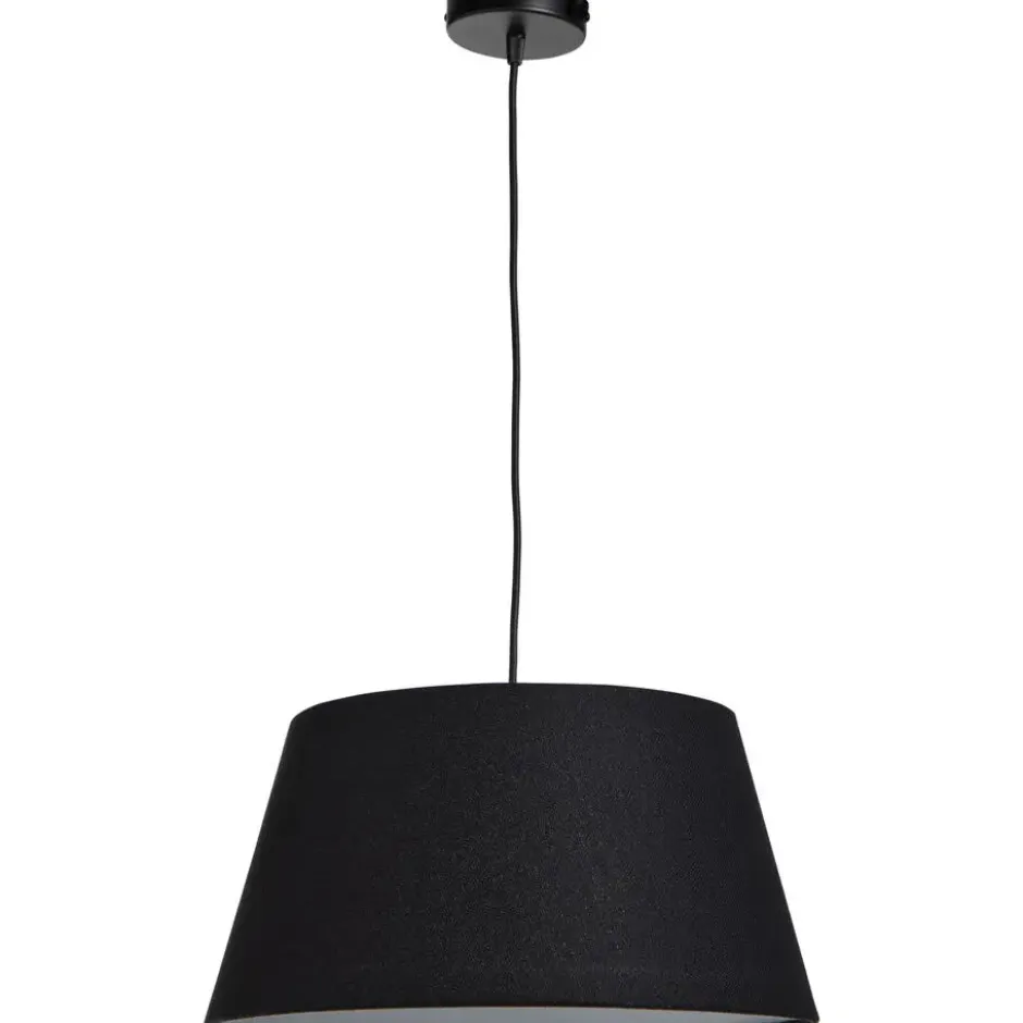 Lampenkap Lika voor hanglamp zwart - Ø40xØ30x21 cm