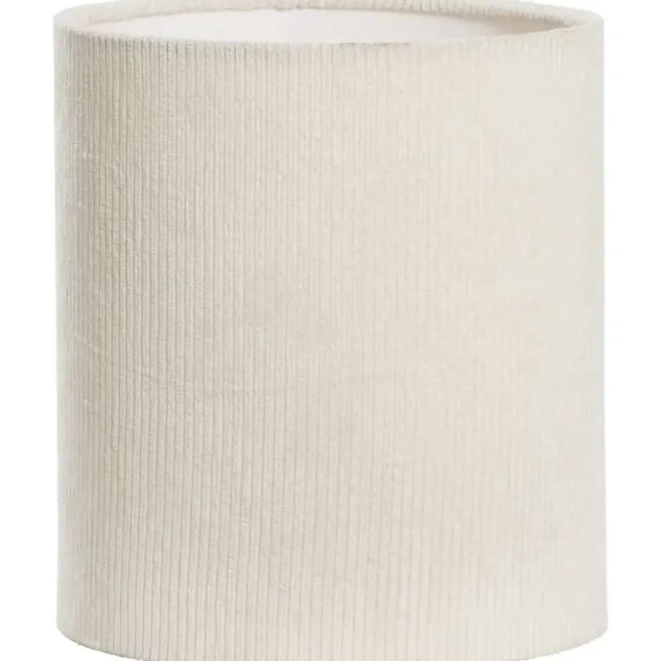 Lampenkap Liv - off-white polyester - 20xØ18 cm
