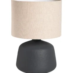 Lampenkap Luna cilinder naturel - 21xØ30 cm