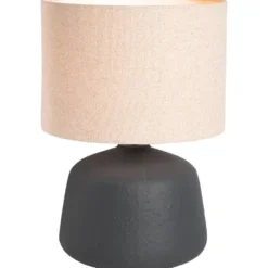 Lampenkap Luna cilinder naturel - 21xØ30 cm