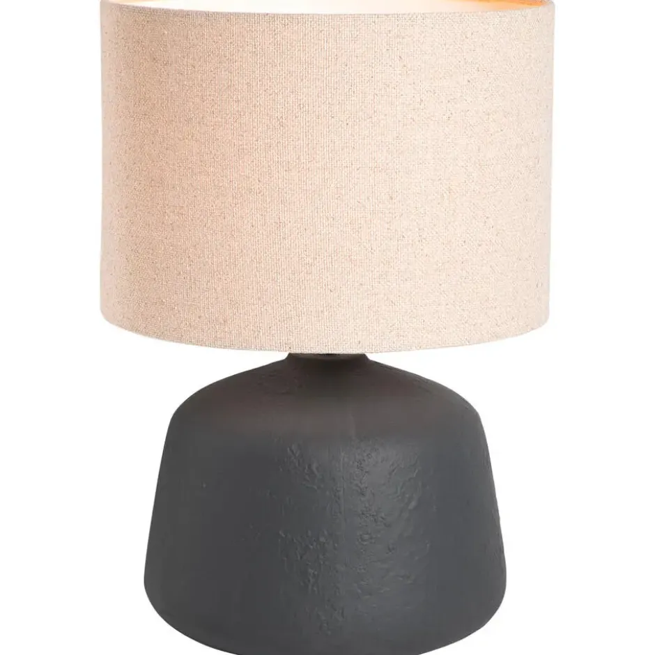 Lampenkap Luna cilinder naturel - 21xØ30 cm