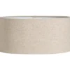 Lampenkap Luna ovaal naturel - 28,5x38x17,5 cm