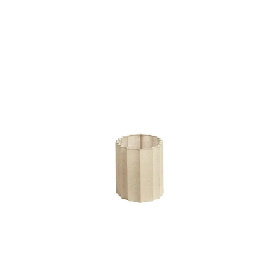 Lampenkap ovaal Disli - Crème - 38x17.5x19cm