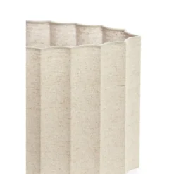 Lampenkap ovaal Disli - Crème - 38x17.5x19cm