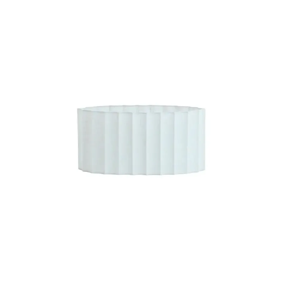 Lampenkap ovaal Disli - Wit - 45x21x22cm