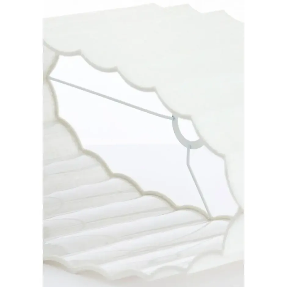 Lampenkap ovaal Disli - Wit - 45x21x22cm