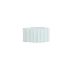 Lampenkap ovaal Disli - Wit - 38x17.5x19cm