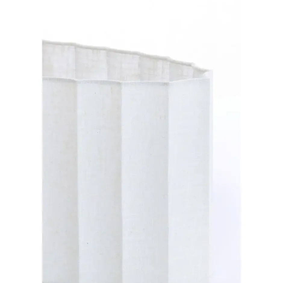 Lampenkap ovaal Disli - Wit - 38x17.5x19cm