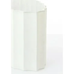 Lampenkap ovaal Disli - Wit - 38x17.5x19cm