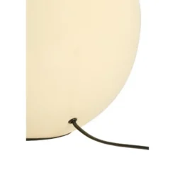 Lampvoet Benao - Glanzend Crème - Ø31x53cm