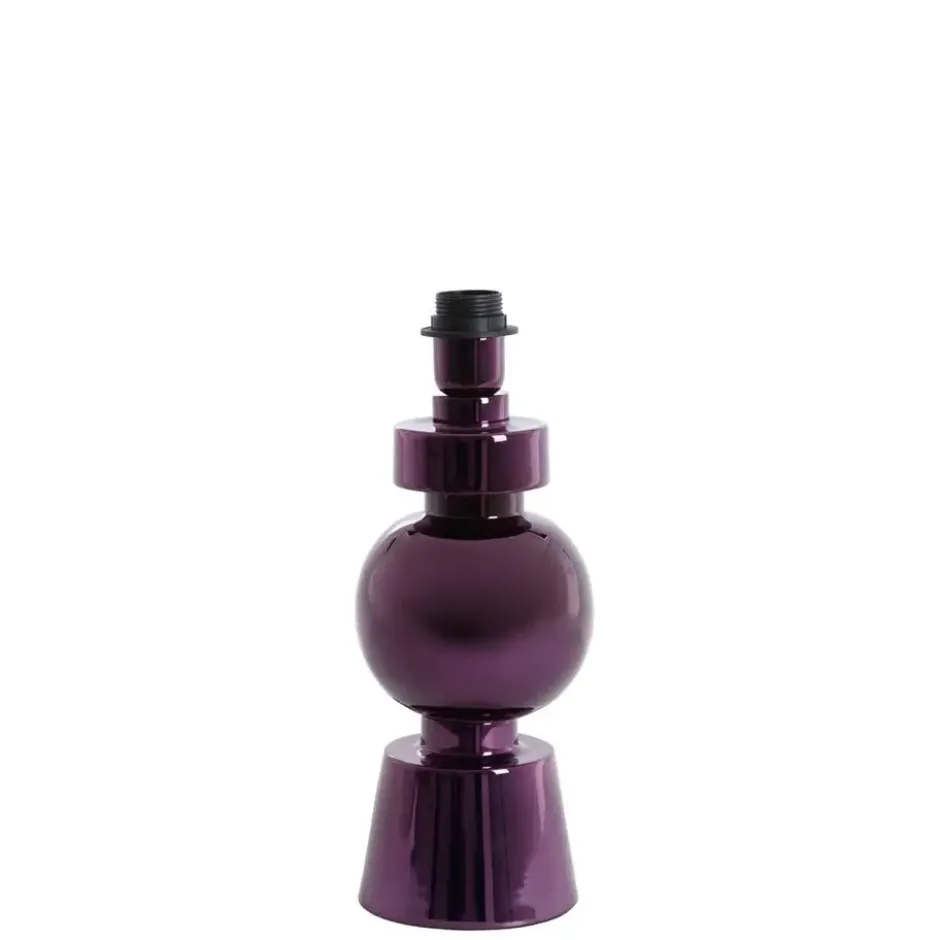 Lampvoet Bodiosa - Paars - Ø15x32cm