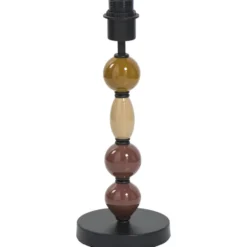 Lampvoet Bolzano multicolor E27 - 38,5xØ15 cm
