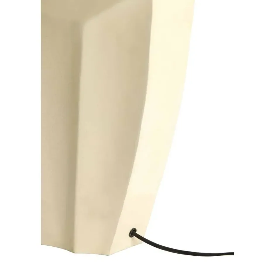 Lampvoet Cordoba - Crème - 30x13x48cm
