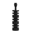 Lampvoet Desley - Zwart - 10.5x10.5x36cm
