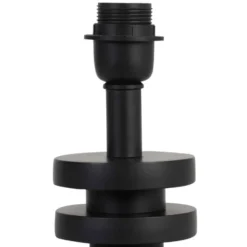 Lampvoet Desley - Zwart - 10.5x10.5x36cm