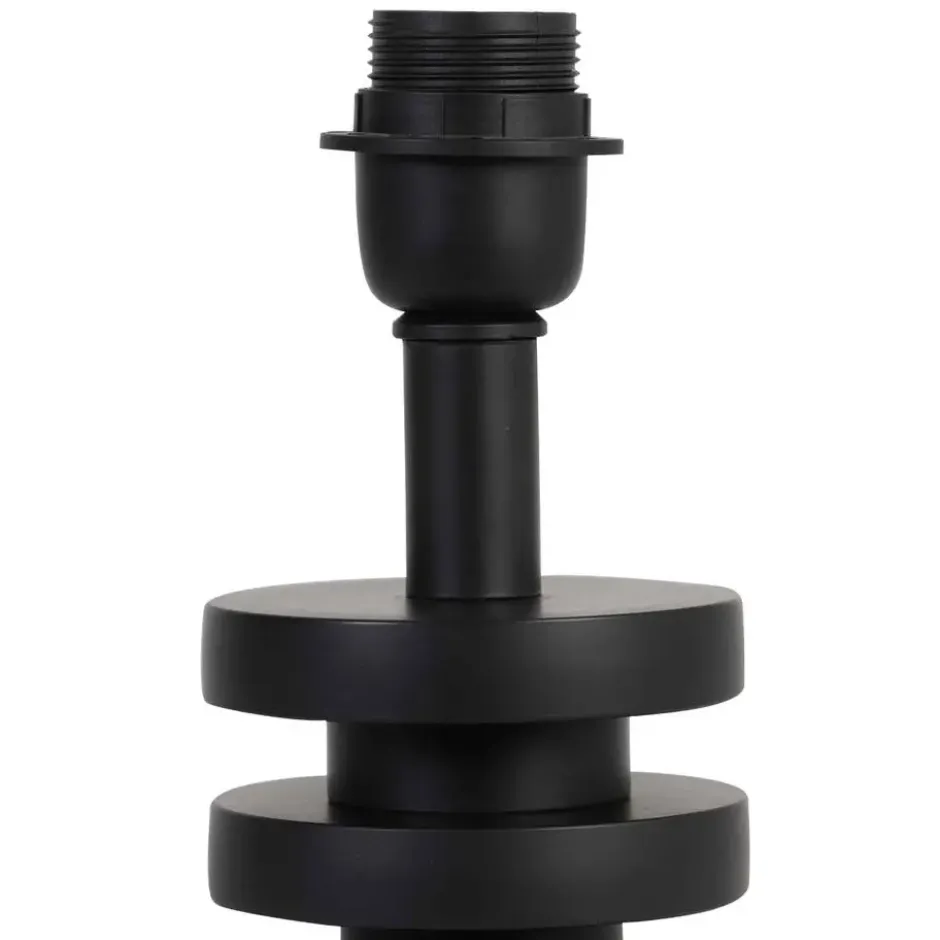 Lampvoet Desley - Zwart - 10.5x10.5x36cm