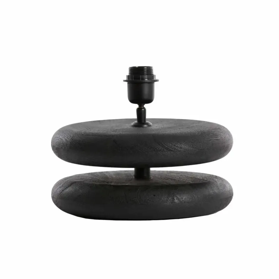 Lampvoet Eboli - Zwart - Ø25x9cm