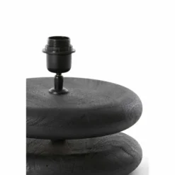 Lampvoet Eboli - Zwart - Ø25x9cm
