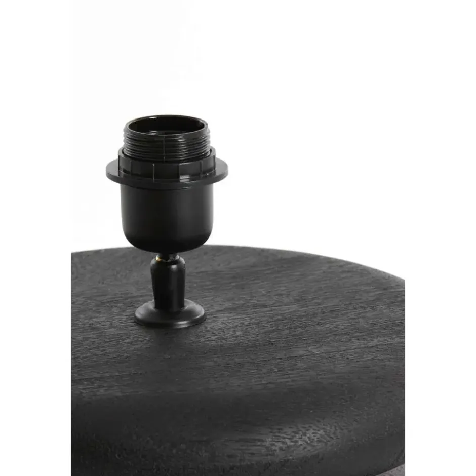 Lampvoet Eboli - Zwart - Ø25x9cm