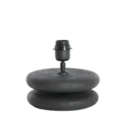 Lampvoet Eboli - Zwart - Ø20x9cm