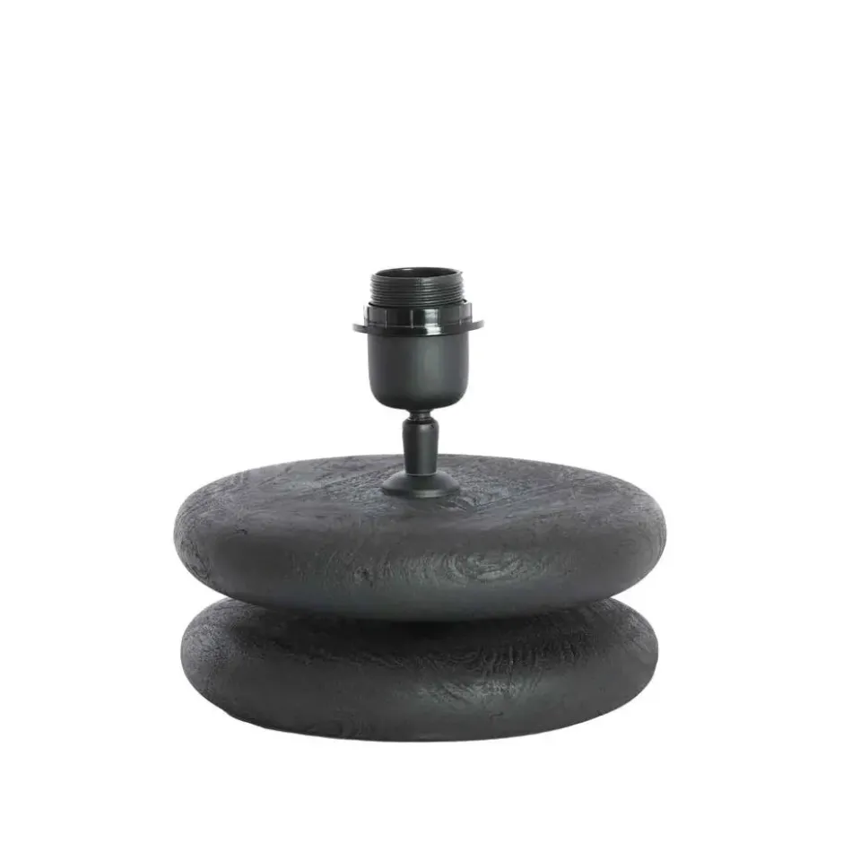 Lampvoet Eboli - Zwart - Ø20x9cm