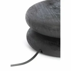 Lampvoet Eboli - Zwart - Ø20x9cm