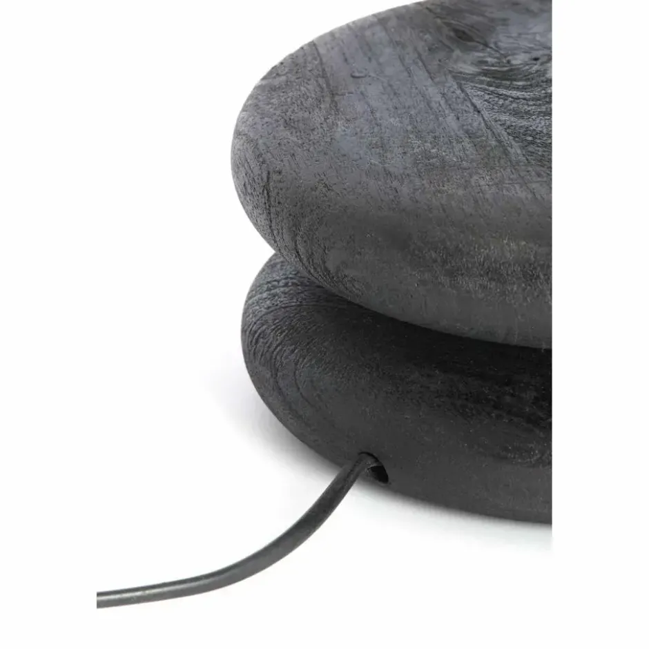 Lampvoet Eboli - Zwart - Ø20x9cm