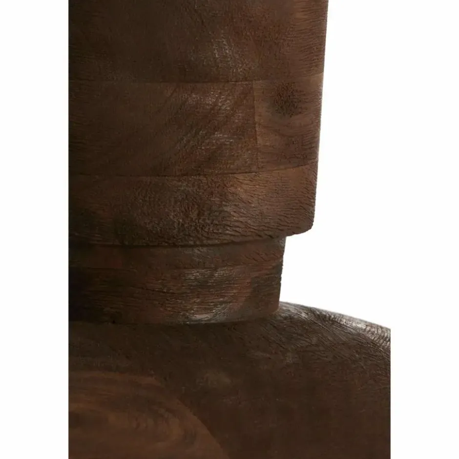 Lampvoet Fiera - Donkerbruin - Ø31x31cm
