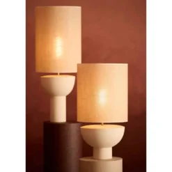 Lampvoet Ismara - Crème - Ø27x38.5cm