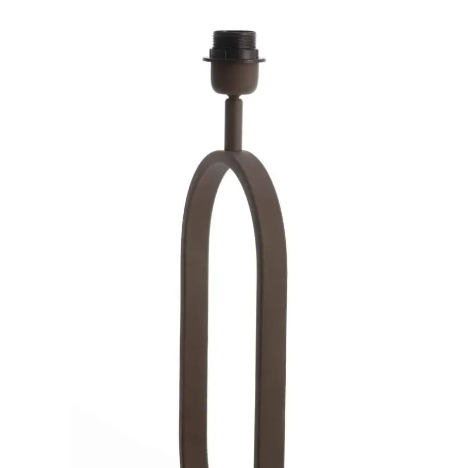 Lampvoet Jamiri - Bruin - 20x13x55cm