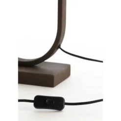 Lampvoet Jamiri - Bruin - 20x13x55cm