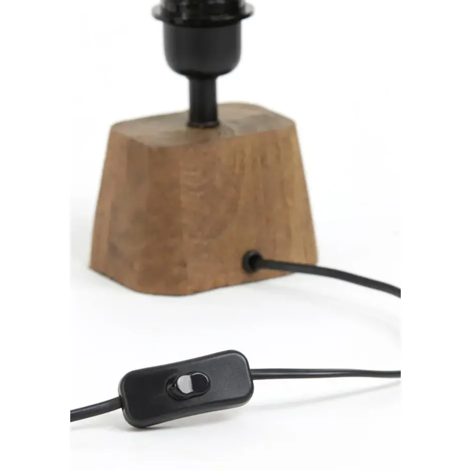 Lampvoet Kardan - Hout - 16x10x21cm