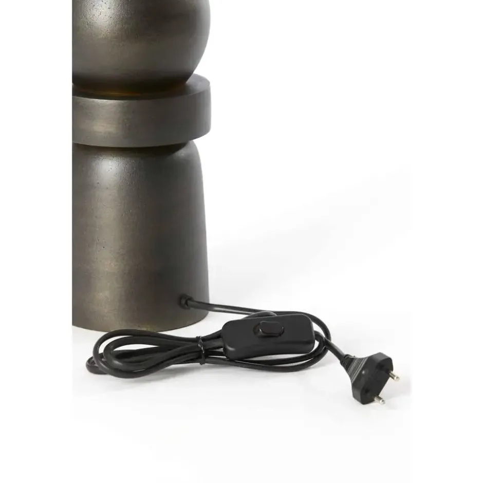 Lampvoet Labis - Grijs - Ø11x37cm
