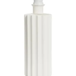 Lampvoet Linne - wit keramiek - 33,5xØ12 cm