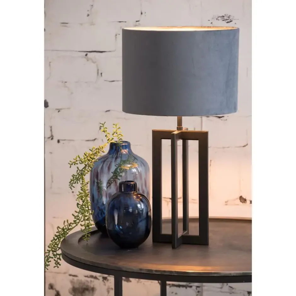 Lampvoet Mace - Zwart - 15x35cm