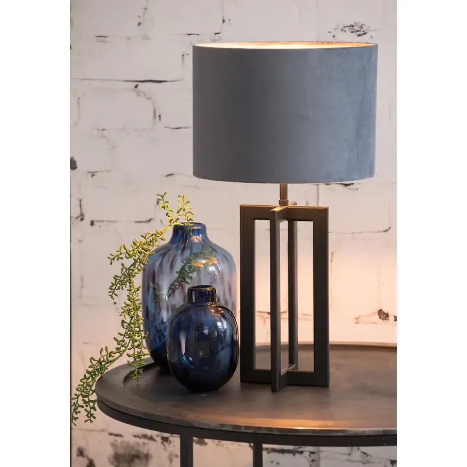 Lampvoet Mace - Zwart - 15x35cm