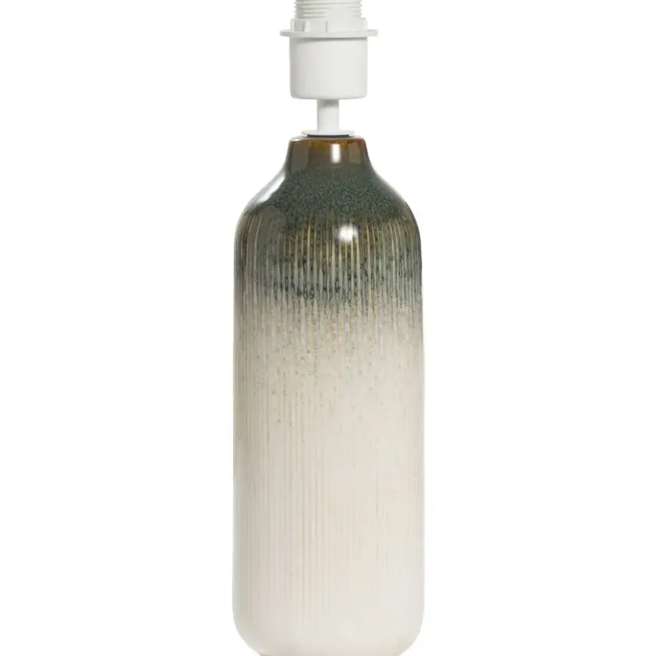 Lampvoet Mae - off-white keramiek - 39xØ11 cm