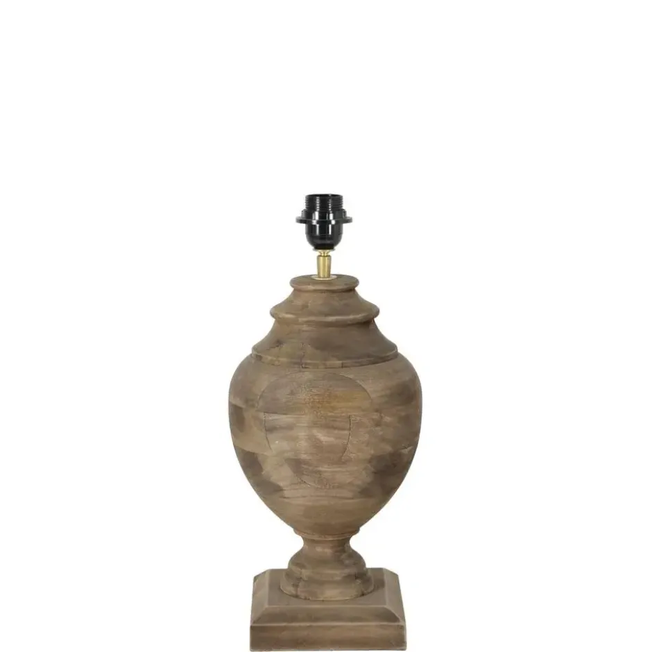 Lampvoet Milazzo - Bruin - 20x20x45cm