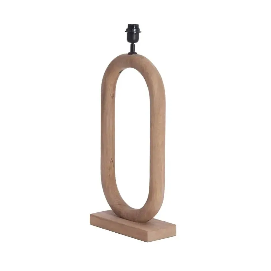 Lampvoet Paceco - Bruin - 30x12x59cm