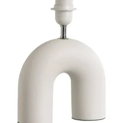 Lampvoet Senna - off-white - 27,5x20,5x7,5 cm