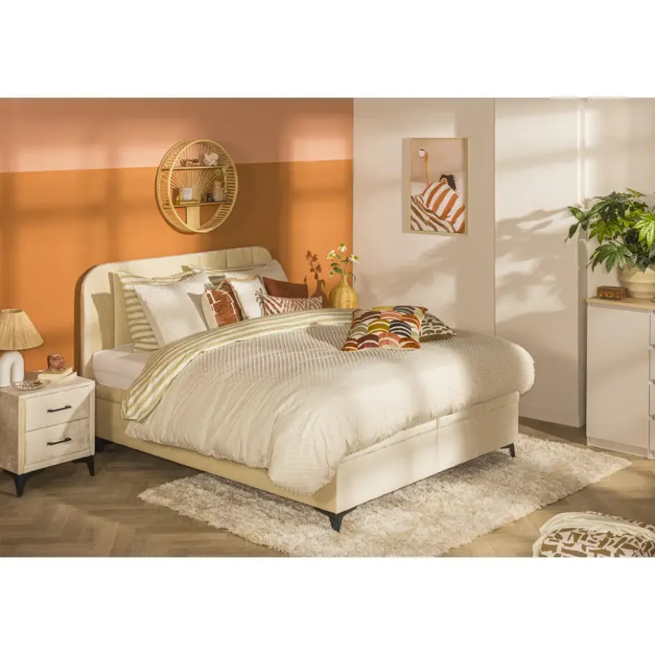 Lampvoet Senna - off-white - 27,5x20,5x7,5 cm