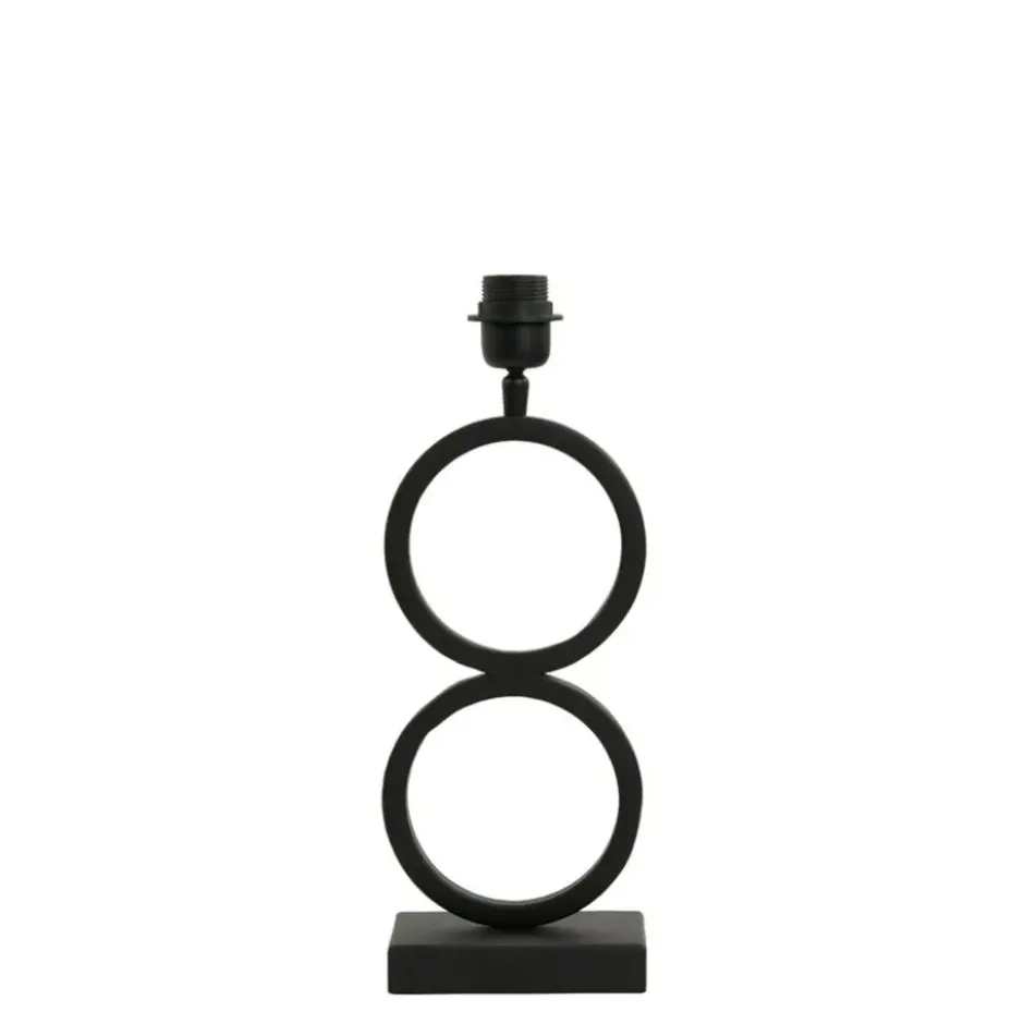 Lampvoet Stelios - Zwart - 15x10x36cm