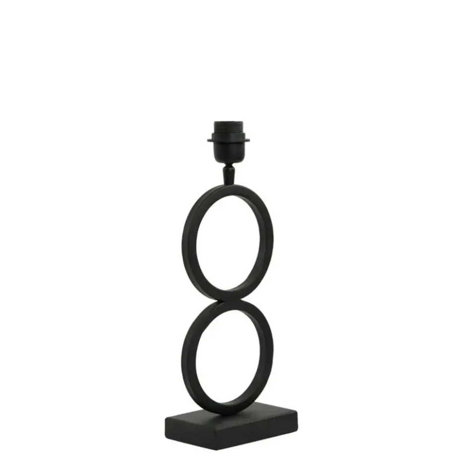 Lampvoet Stelios - Zwart - 15x10x36cm