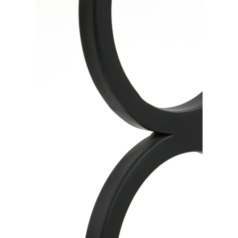 Lampvoet Stelios - Zwart - 15x10x36cm