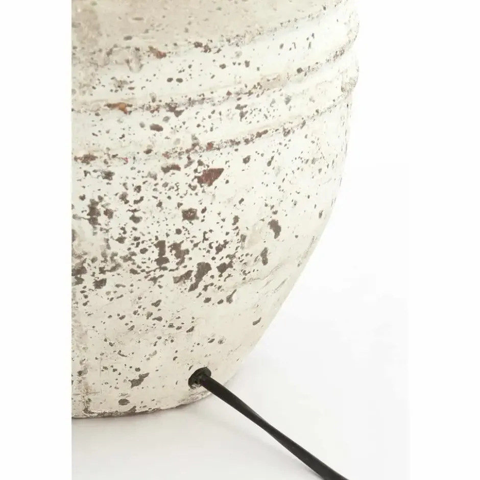 Lampvoet Toba - Antiek Grijs - Ø25cm