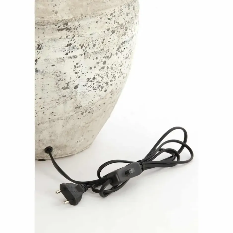 Lampvoet Toba - Antiek Grijs - Ø30cm
