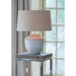 Lampvoet Toba - Wit - Ø25cm