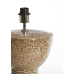 Lampvoet Yasur - Zwart - Ø26cm